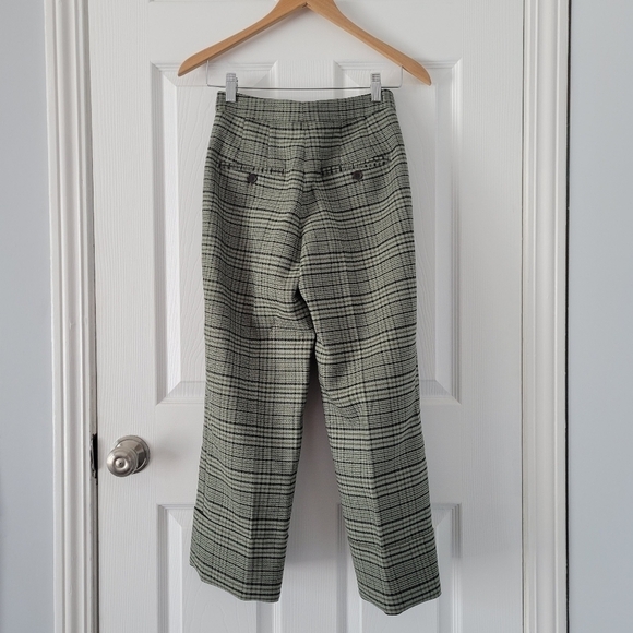 Michael Kors Collection Plaid Crop Pants - Picture 3 of 15